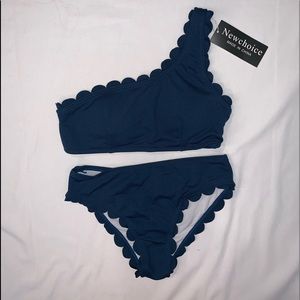 New Choice scalloped edge bikini.